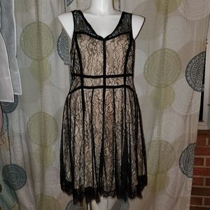 EUC Torrid lace swing dress (14W)